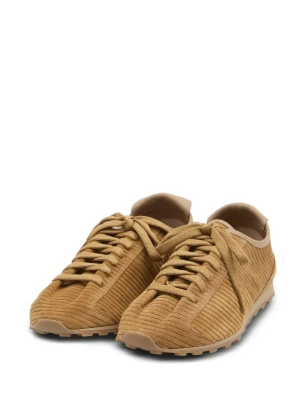 Jacquemus Corduroy camel Suede Tennis Sneaker (Women) size 37